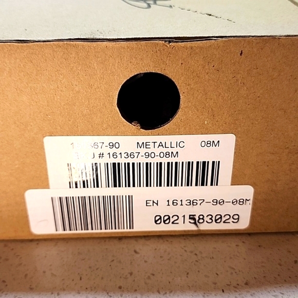 Metallic Sandals New in box by Angel Steps - Picture 10 of 13